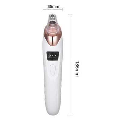 Face Vacuum Suction Blackhead Remover Pore Cleaner | Electric Deep Cleansing Tool for Nose & Face(H)