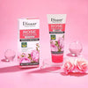 DISAAR Rose & Ceramide Facial Wash – Organic Rose Cleanser – Acne Control, Brightening & Skin Barrier Repair – Oil Control Face Wash