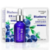 BIOAQUA Wonder Blueberry Whitening Pure Esence Hyaluronic Acid Face Serum & BIOAQUA Blueberry Moisturizing Facial Sheet Mask