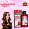 Wellice Repair & Moisture Softer Smoother & Moister Hair Oil For Men & Women - 150mlb - Onion