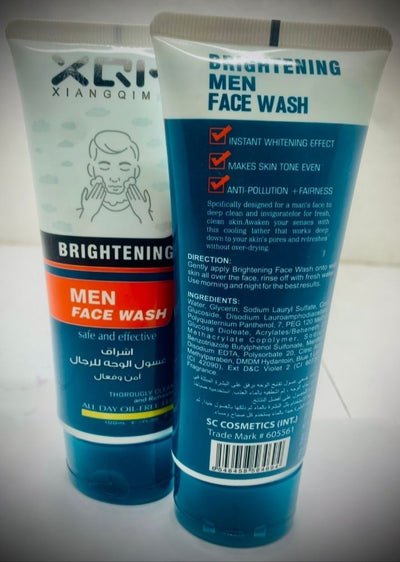 Whitening and Brightening XQM Men Face Wash 100ml