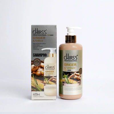 Chirs’s Uk Ginger And Vetiver Shampoo 2in1 Turkish Formula (400ml)