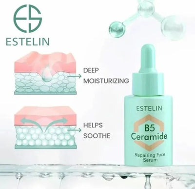 Estelin B5 Ceramide Repairing Face Serum 30m
