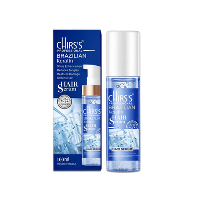 Chirss Brazilian Keratin Hair Serum – Smooth, Strengthen & Shine"