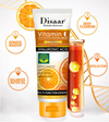 DISAAR Vitamin C Glowing Facial Wash Hyaluronic Acid Multi Function 100ml