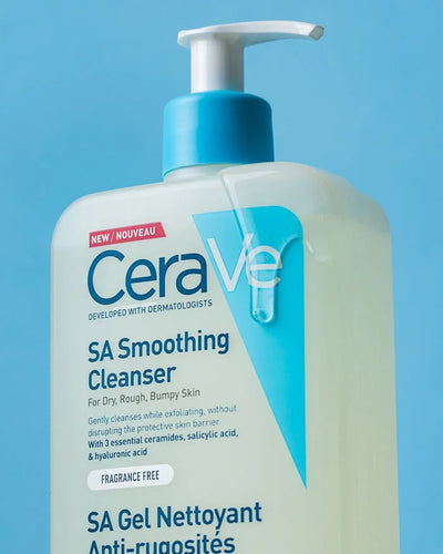 CeraVe SA Smoothing Cleanser for Dry, Rough, Bumpy Skin 100% Original