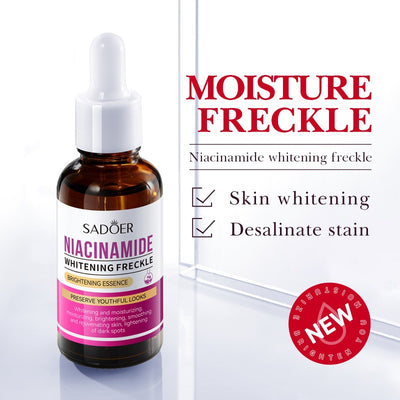niacinamide serum dark spot remover whitening serum freckles treatment brightening serum vitamin b3 face serum pigmentation remover beauty serum moisturising serum for women skin glow essence