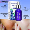 BIOAQUA Wonder Blueberry Whitening Pure Esence Hyaluronic Acid Face Serum & BIOAQUA Blueberry Moisturizing Facial Sheet Mask