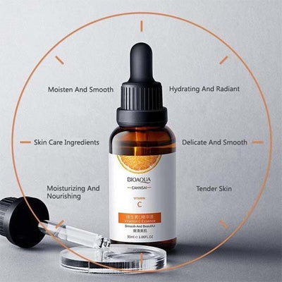 BIOAQUA Natural Vitamin C Moisturizing Anti-Aging Face Serum 100ml