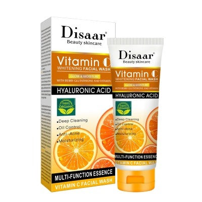 DISAAR Deep Cleansing Moisturizing Vitamin C Face Wash 100ml