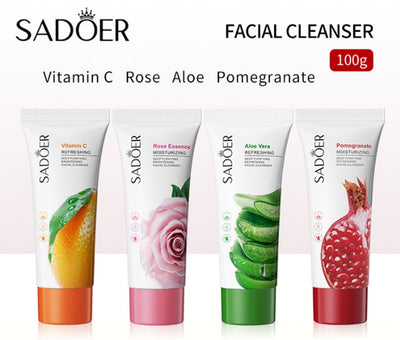 SADOER Pomegranate Moisturizing Facial Cleanser 100g SD81730