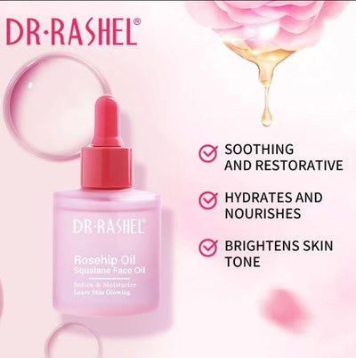 DR RASHEL Rosehip oil & Squalane Moisturizing Face Serum oil DRL- 1712