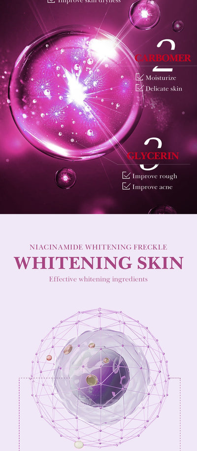 niacinamide serum dark spot remover whitening serum freckles treatment brightening serum vitamin b3 face serum pigmentation remover beauty serum moisturising serum for women skin glow essence