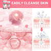 DISAAR Rose & Ceramide Facial Wash – Organic Rose Cleanser – Acne Control, Brightening & Skin Barrier Repair – Oil Control Face Wash