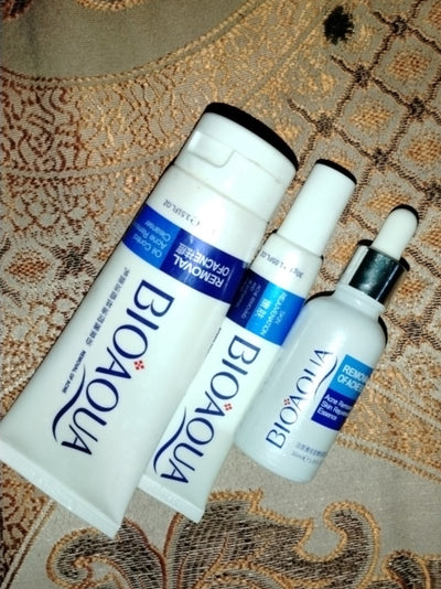BIOAQUA Skin Care Acne Face Treatment 3 in 1 Acne Series (With Out Sheet Mask)