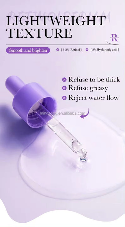 Bioaqua Retinol Serum Anti Wrinkle Fade Dark Spots Facial Serum Whiten Face Skincare Essence For Girls And Women 30ml
