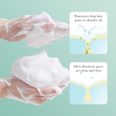 BIOAQUA Salicylic Acid Acne removal cleanser acne marks fading pores shrinking redness soothing oil controlling facial cleanser 100g BQY56297