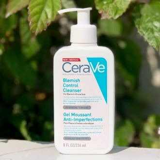 “CeraVe Blemish Control Cleanser For Blemish-Prone Skin, 236ml - BazarNest Exclusive: CeraVe Blemish Control Cleanser for Acne-Prone Skin Buy Original Foaming cleanser Gentle Deep Cleansing Non-comedogenic Oily Skin Normal Skin Acne-Prone Skin Hydrating C