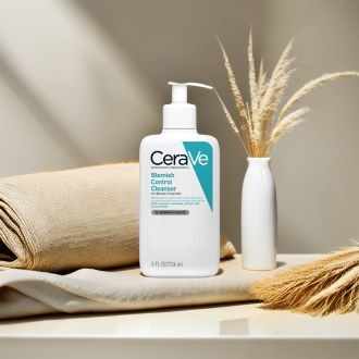 “CeraVe Blemish Control Cleanser For Blemish-Prone Skin, 236ml - BazarNest Exclusive: CeraVe Blemish Control Cleanser for Acne-Prone Skin Buy Original Foaming cleanser Gentle Deep Cleansing Non-comedogenic Oily Skin Normal Skin Acne-Prone Skin Hydrating C