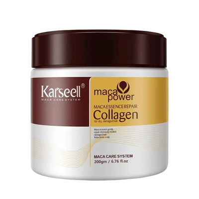 Karseell Hair Mask Collagen Treatment Cream – Argan Oil & Maca Essence, 6.76 Fl.oz – 500ml ( Without Box )